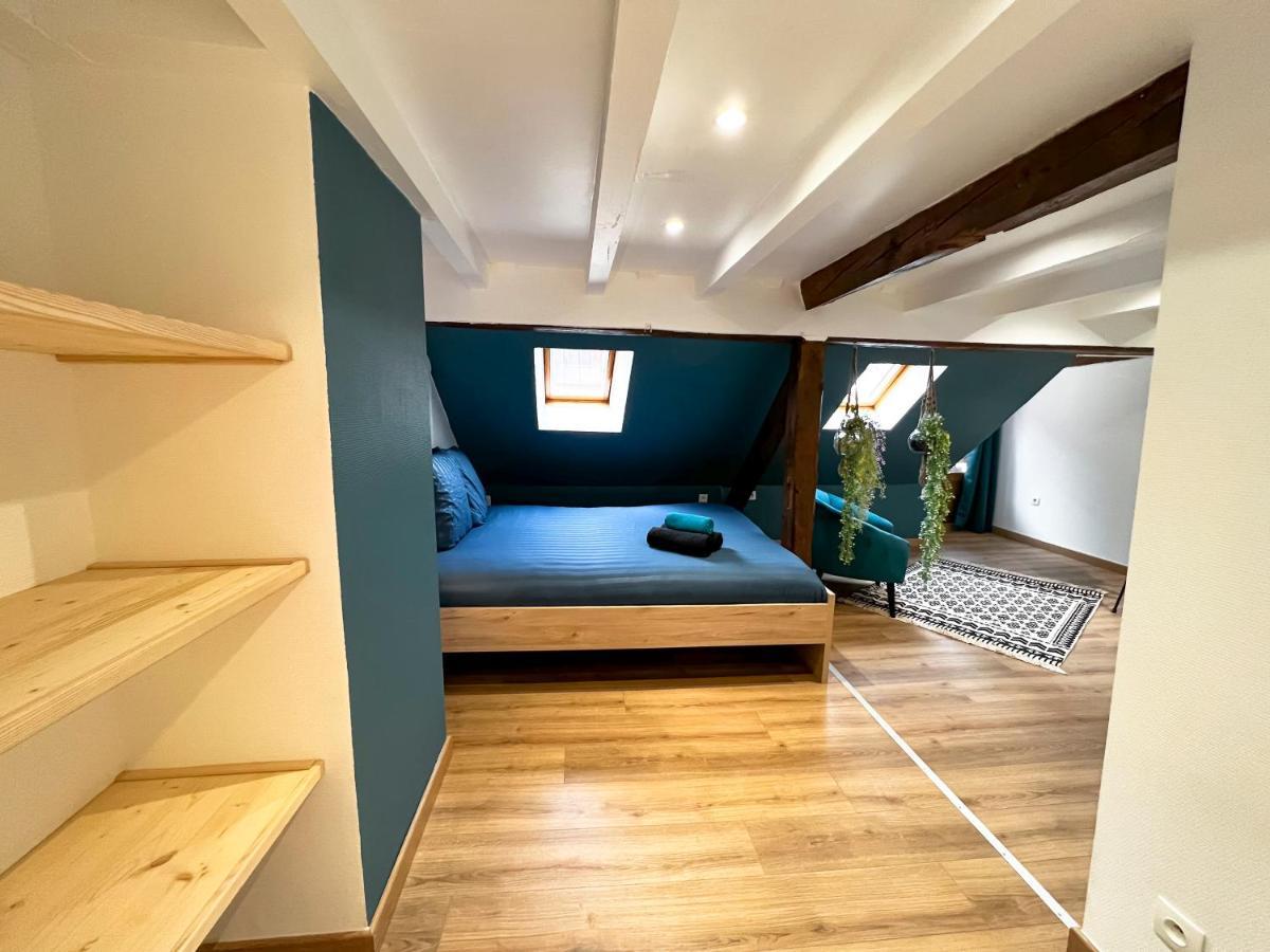 Апартаменты Au Duplex De Jeannala Селеста Экстерьер фото