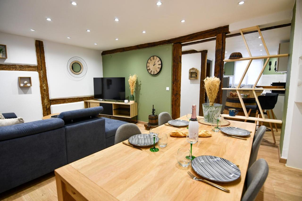 Апартаменты Au Duplex De Jeannala Селеста Экстерьер фото