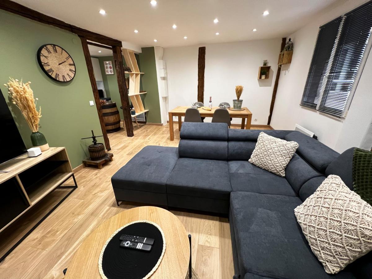 Апартаменты Au Duplex De Jeannala Селеста Экстерьер фото